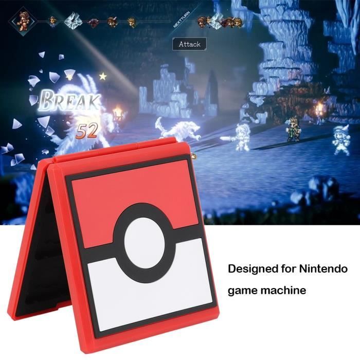 Boite De Rangement Pokemon - Rouge Et Blanc - Protege Carte En Plastique  Pour Carte A Collectionner - Cdiscount Jeux - Jouets