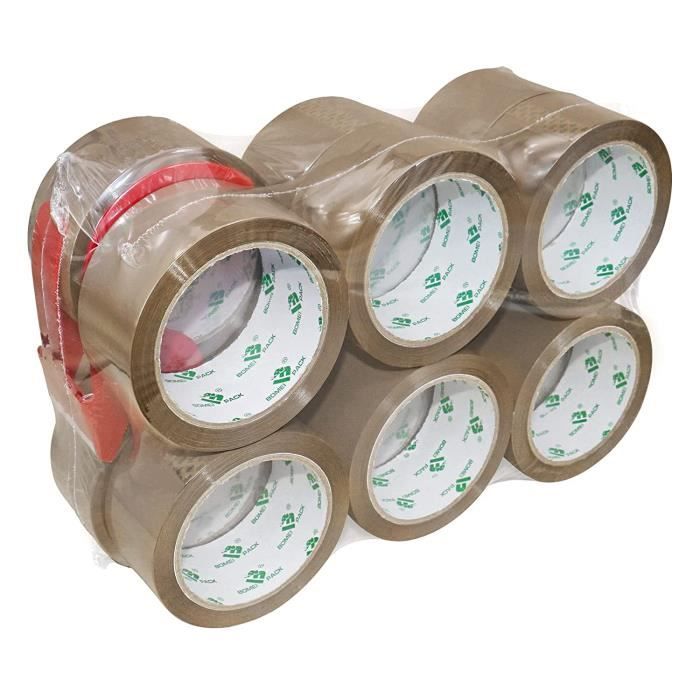 Lot De 5 Rouleaux Film + Ruban Adhésif Tissu - 110cm X 20m