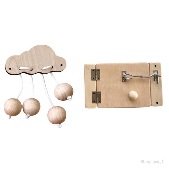 MagiDeal Kits Busy Board Prise Pédagogiques, Accessoires Expansion Motricité Fine Pour Tableau Occupé