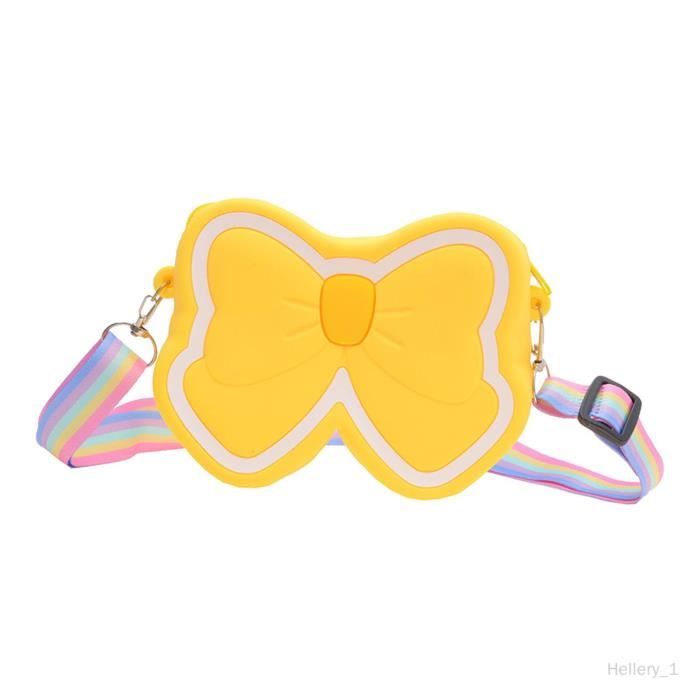 Sac Bandoulière Enfant Labubu Elsa – Silicone Et Polyester – Dessin Animé – Moyen 25x20x17cm