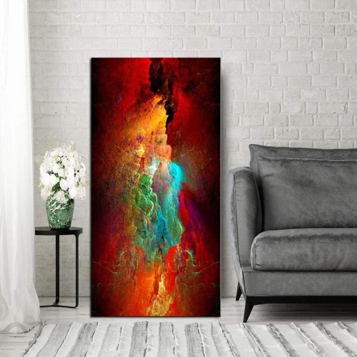 Kit Peinture Diamant 'Coquelicot' 50x50 Cm - Broderie Diamant Complète, Avec Outils Et Diamants Supplémentaires