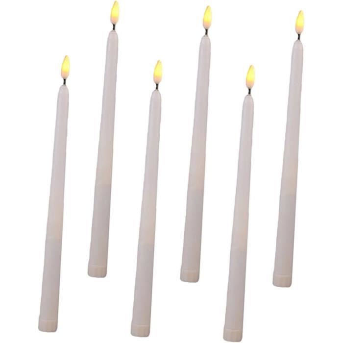6 Bougies électriques Pour Fenêtre Sans Flamme - Avec Détecteur De Mouvement Et Ventouses | Décoration Intérieur Noël, Fêtes