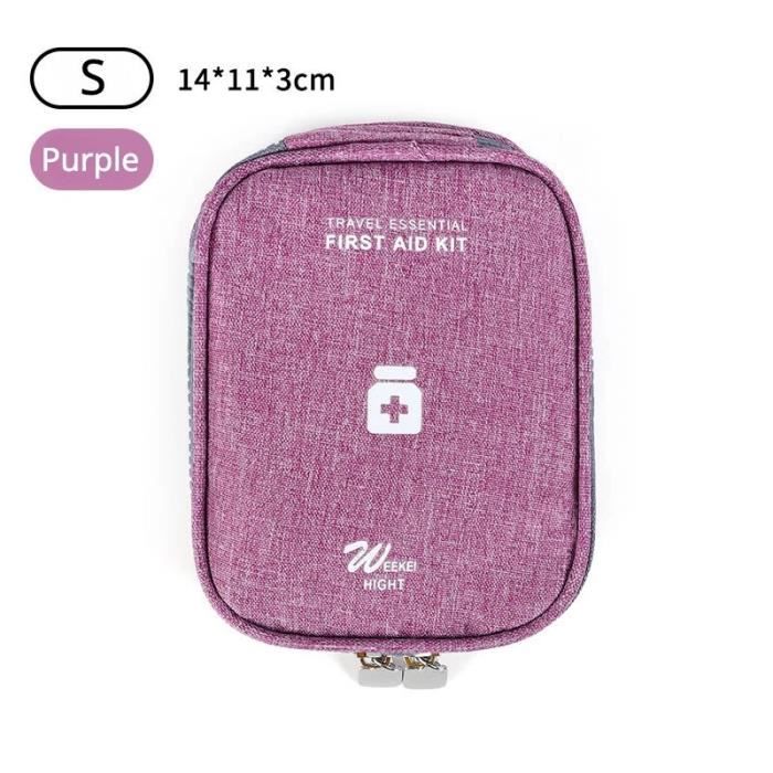 Boite de rangement pour médicaments - FDIT - Ovale - Plastique - Double Boite de rangement pour médicaments - FDIT - Ovale - Plastique - Double