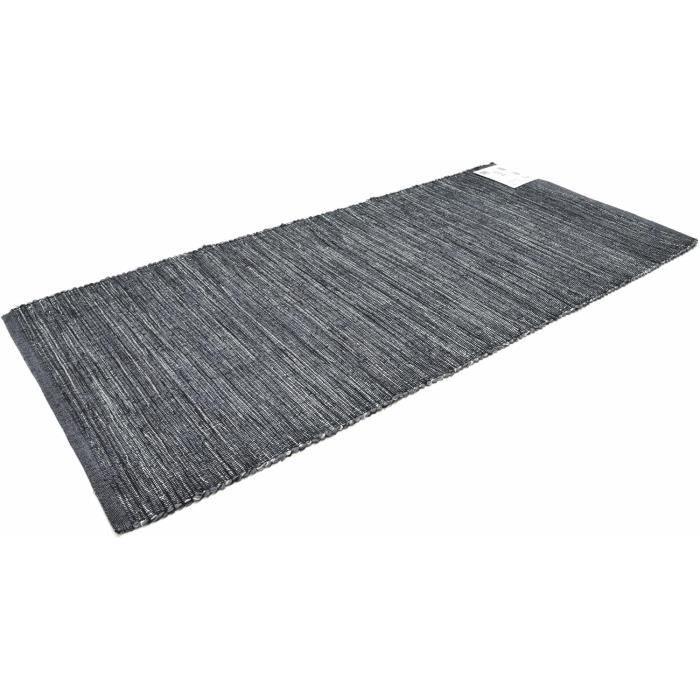 Tapis De Bain Doux Galets - 50,8 X 76,2 Cm En Microfibre, Antidérapant, Lavable En Machine