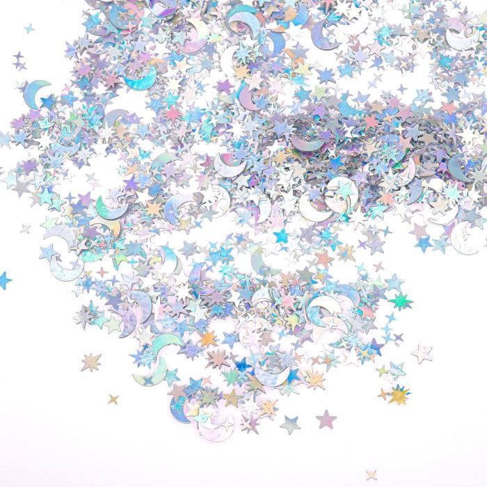 PATIKIL 14000 pièces de cristaux de confettis pour table de mariage en acrylique de 3 mm, diamants en forme de vase, pierres précieuses pour décorations de centre de table, pour fête de
