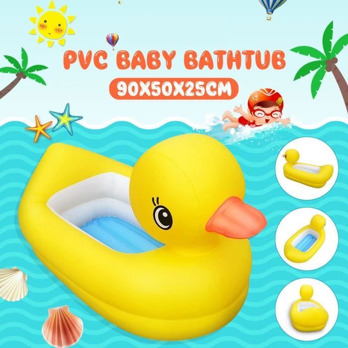 Baignoire Gonflable De Canards De Bebe Mini Baignoire Portative De Bebe En Bas Age Infantile Antiderapante Pack Produits De Fitness Prix Pas Cher Cdiscount