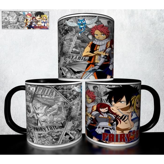 Mug Personnalisé Fairy Tail Manga Anime - Tasse Céramique 325 Ml - Neuf Original