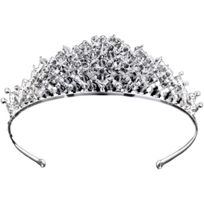 Diadème Mariage Cristal Diadème De Mariée En Cristal, Couronne De Diadème Mariage Cristal Diadème De Mariée En Cristal, Couronne De