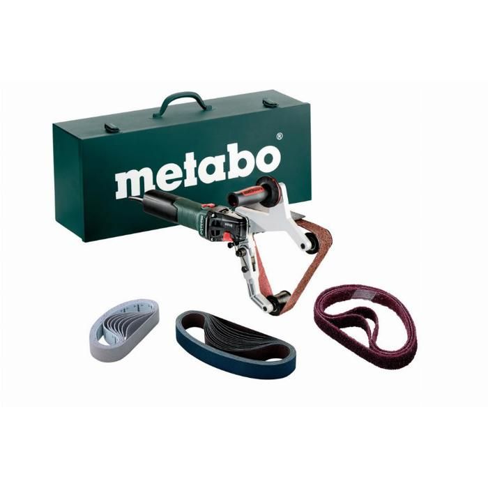 Ponceuse à bande de tube METABO RBE15 180 SET