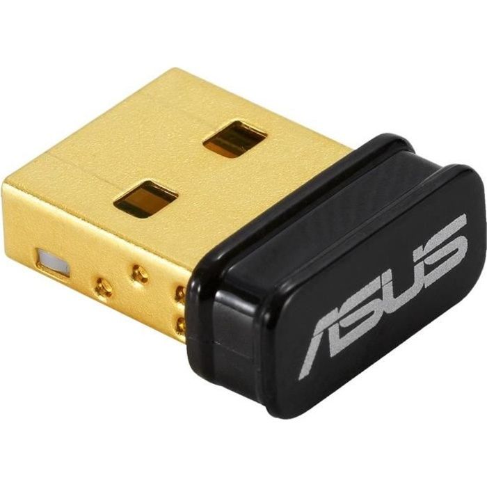 Mini Adaptateur Réseau Bluetooth 5.0 -ASUS - USB-BT500 - Compatible Bluetooth 4.0,3.0 , 2.1 et 2.0. sur port USB 2.0