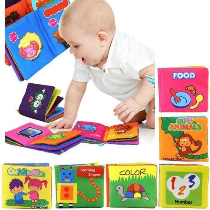6 Pcs Early Learning Doux Tissu Jouet Bebe Livre Pour Les Tout Petits Bebes Enfants Bebe Douche Au Dessus De 3 Mois Enfants Achat Vente Livre Parution Pas Cher Cdiscount 6 Pcs Early Learning Doux Tissu Jouet Bebe Livre Pour Les Tout Petits Bebes Enfants Bebe Douche Au Dessus De 3 Mois Enfants Achat Vente Livre Parution Pas Cher Cdiscount