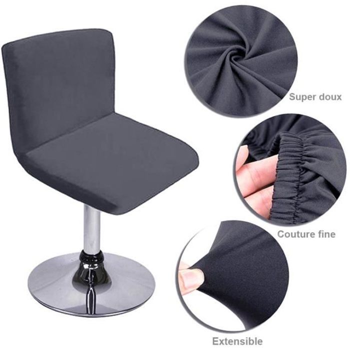Housse De Chaise Hauteur Dossier 70 Cm