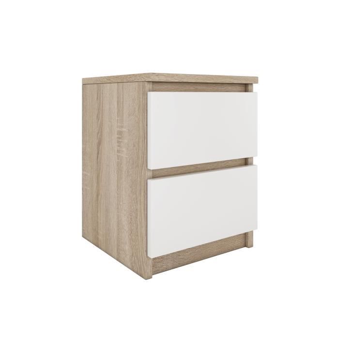 Lifewit Petit Meuble de Rangement avec Cadre Table de Nuit Vintage