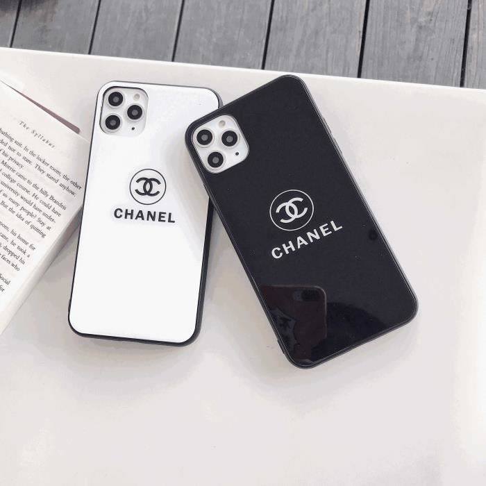 2pcs chanel coque huawei p30 lite nove 4e verre coque anti collision antichoc resistance aux rayures