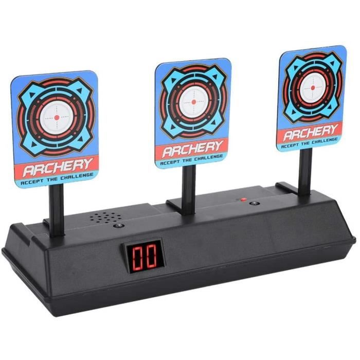 Cible de tir electrique, cible de score de pistolet jouet automatique