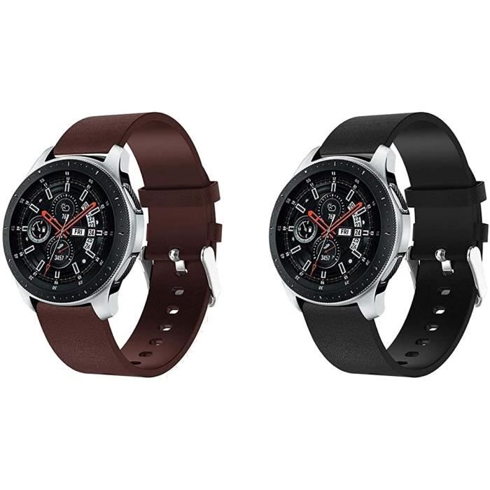 Compatible avec Fossil Homme Montre Connectée 5ème Génération-Gen 5 (44MM)  - Gen 5E (44MM) Bracelet de Montre en Cuir Remplacement G Pattern 1+pattern  2, - Achat/vente montre - Cdiscount