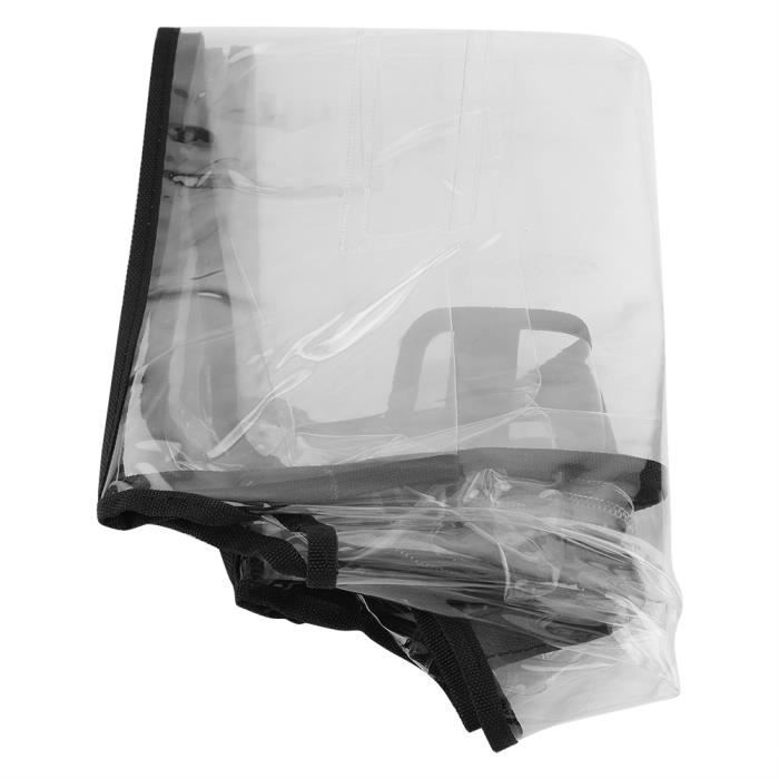 sonew housse de valise pvc transparent anti-poussière bagages valise couverture étanche chariot cas protecteur 28in