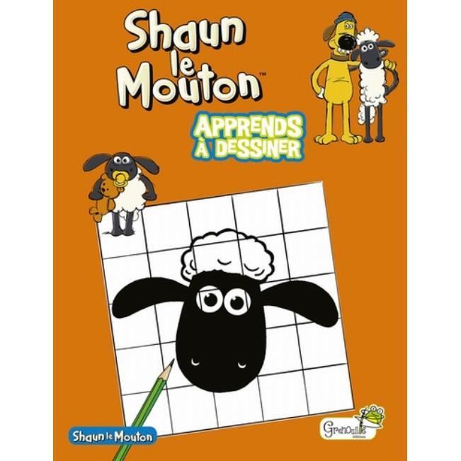 Shaun Le Mouton Apprends A Dessiner Cdiscount Beaux Arts Et Loisirs Creatifs