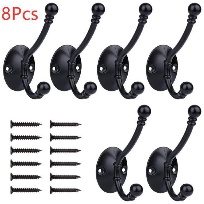 YIHATA 10 Pièces Patère Porte Manteau Mural Vintage, Crochet