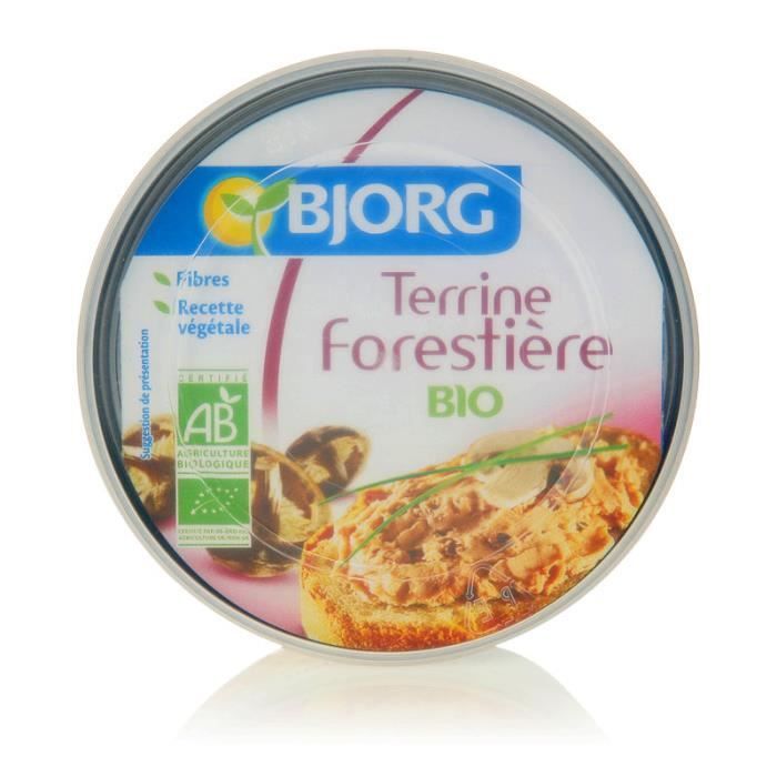 Terrine Forestière Bio 125 g Cdiscount Au quotidien