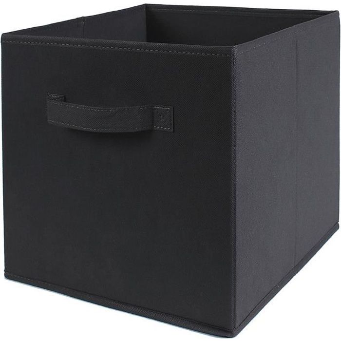 Terilizi 6 Pcs Pliable Pliable En Tissu Stockage Cube Panier Boite Boite De Rangement Boite Jouet Livre Stockage