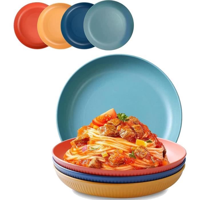 ROBUD Jeu d'Aliments en Bois pour Enfants, 22 Pièces de Fruits à Découper avec Assiettes en Bois, Accessoires de Cuisine pour Jeu d'Imitation, Jouet Éducatif pour Filles et Garçons