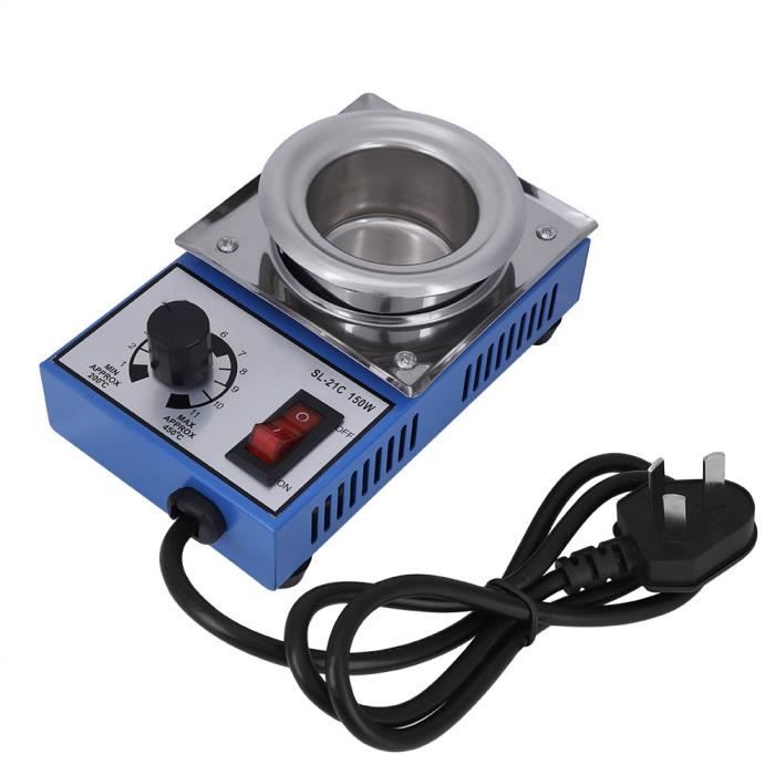 Pot à Souder Portatif En Étain 320-500W - Four De Fusion Électrique Portable Pour Métaux - Kit Soudure Et Moulage