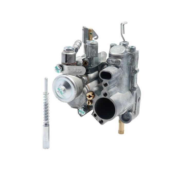 Carburateur DELLORTO SI 24-24 D Lubrification du mélange pour Vespa P200E, PX 200, Rally, Sprint, LML Star Deluxe 125