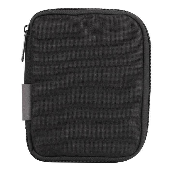 Sac De Rangement Câbles Inateck - Organisateur 180° Pour Accessoires Électroniques - Bandoulière Détachable - Noir