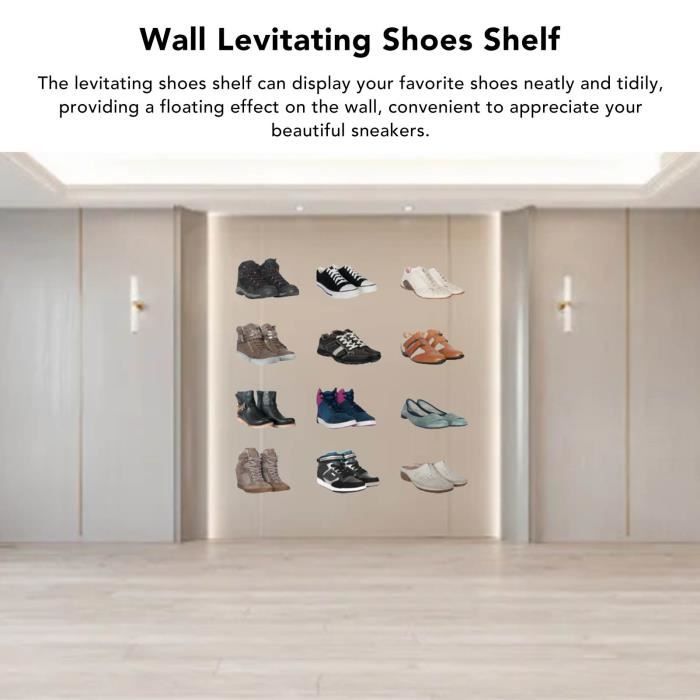 Présentoir chromé pour bustes de tailleur avec présentoir à chaussures 40 x 40 x 100 cm