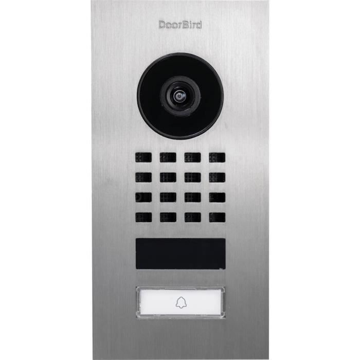 Interphone vidéo - DOORBIRD - D1101V - Vision nocturne - Wi-Fi - Sans fil
