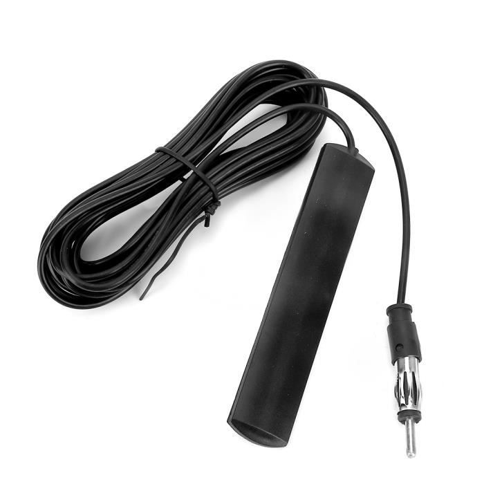 Amplificateur Signal Radio Voiture 12V AM/FM - Booster Antenne Pour Meilleure Réception