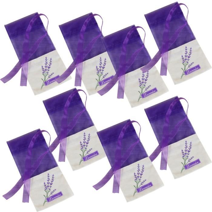 1 set 12pcs sac de lavande sachet de lavande vide pour femme (nouveau