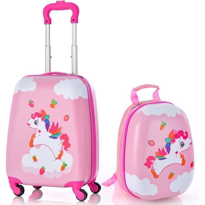 Valise de sales voyage rose