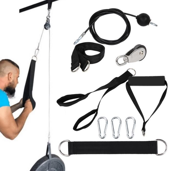 Système De Câble De Poulie De Fitness 2,3 M Pour Entraînement À La