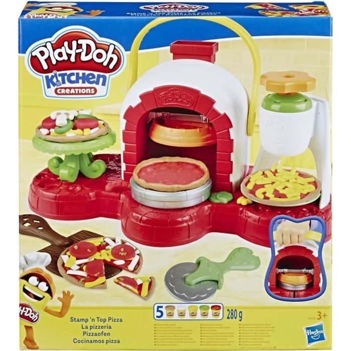Play-Doh Kitchen, Burger Party avec 5 Pots de Pate a Modeler, Jouet créatif  a partir de 3 Ans (Lot de 2) : : Jeux et Jouets