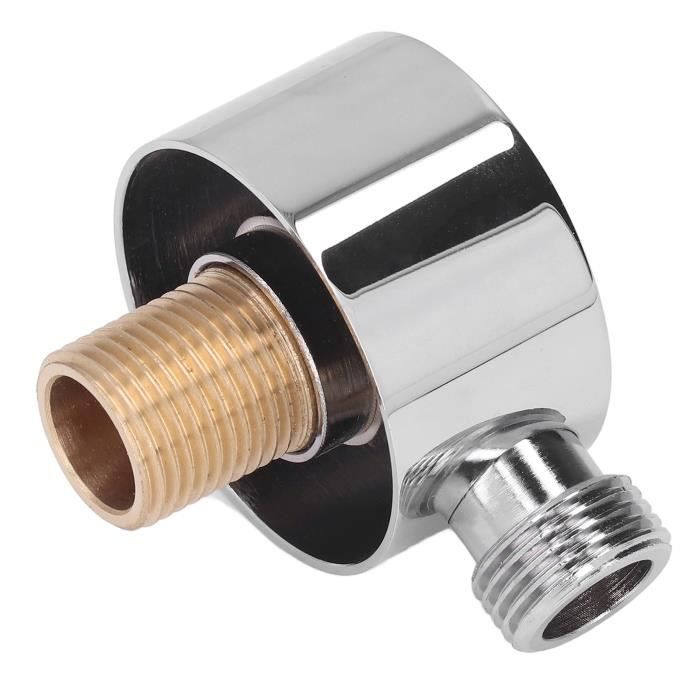 2 Raccords Filetés Tuyau De Douche Mâle Vers Femelle - Acier Inoxydable - Compatible Pommeaux Standards, Tuyaux D'Arrosage