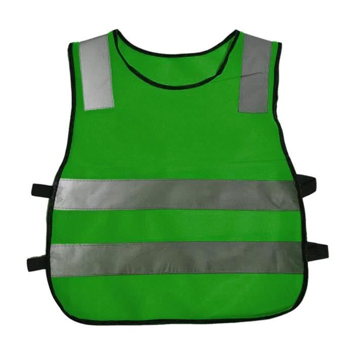Vêtements Réfléchissants de Sécurité pour Enfants Hi Vis Safety Traffic  School vert - Cdiscount Sport