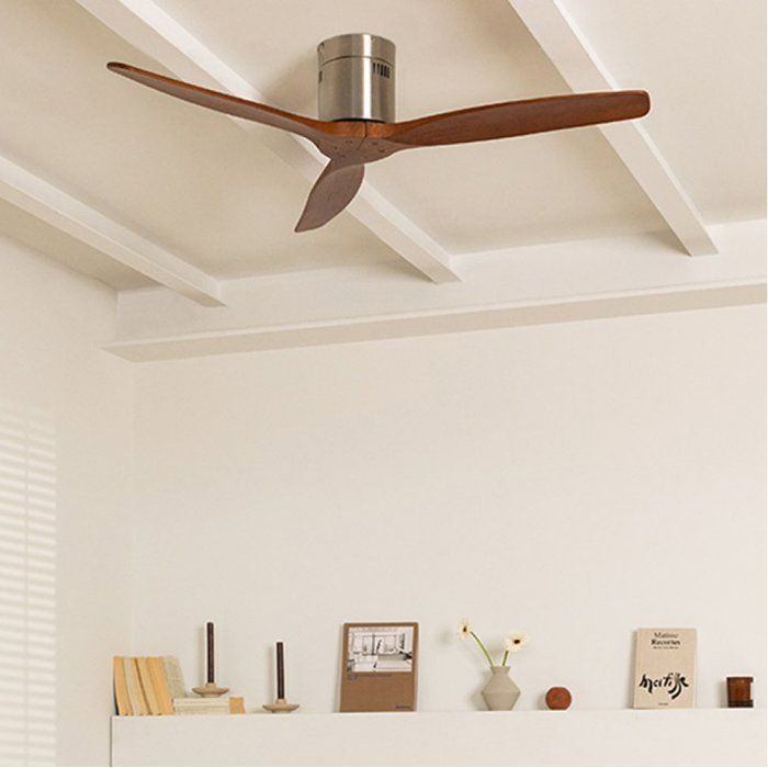 Aircalm Dc Ventilateur De Plafond Ultra Silencieux Marron Bois Fonce Achat Vente Ventilateur De Plafond Aircalm Dc Ventilateur De Cdiscount