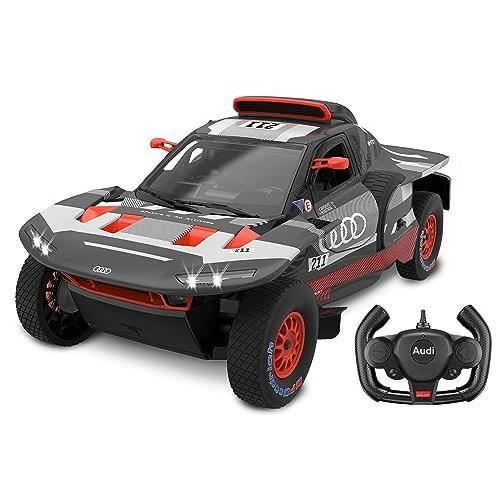 Voiture radiocommandee JAMARA AUDI RS Q E TRON E2 114 2 4 GHz Porte manuelle Pare brise transparent Cdiscount Jeux Jouets