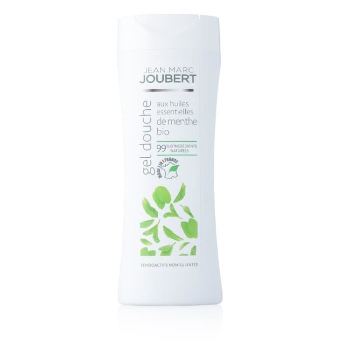Gel douche bio à la menthe 250 ml JEAN MARC JOUBERT Cdiscount Au