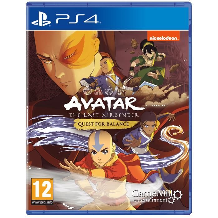 Avatar The Last Airbender Quest for Balance PS4