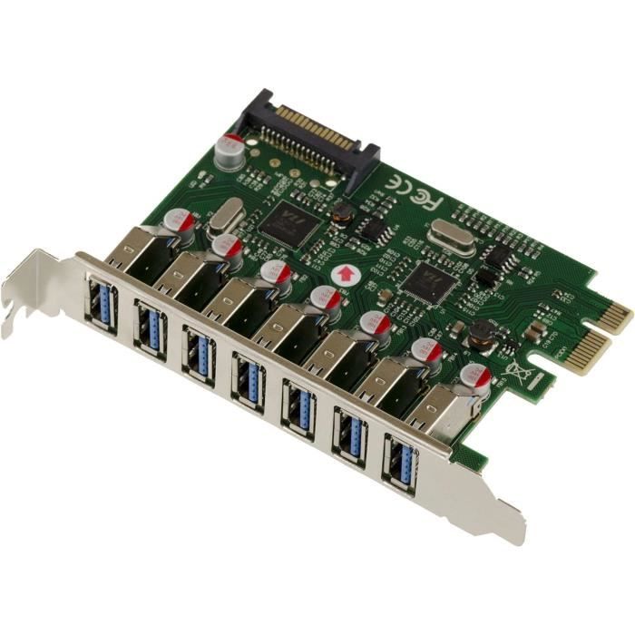 KALEA-INFORMATIQUE Scheda Mini PCI Express Con 2 Porte USB 3.0 - Chipset VIA VL806, 5Gbps, Per Notebook E PC Embedded, Con Cavo E Staffa - 5