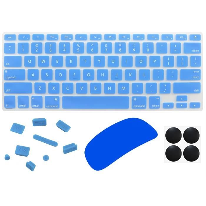 4 in 1 Lilware Accessoire Kit Pour Apple MacBook Pro 13. Ensemble de  Etanche USA Couverture Clavier + Magic Mouse Softskin Prote - Cdiscount  Informatique