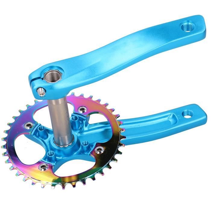 Plateau De Vélo - SURENHAP - 56T - Alliage D'aluminium Léger - Résistant à L'usure - Rouge