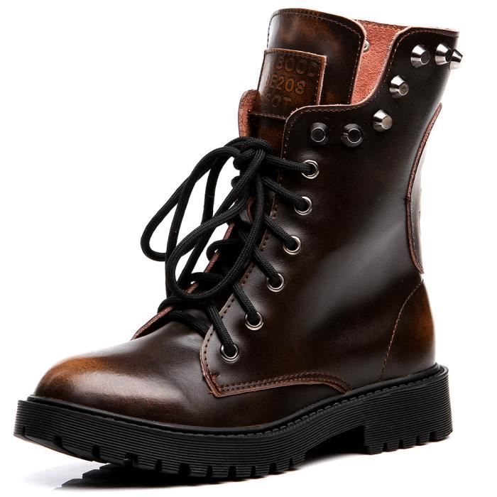 botte mi mollet talon