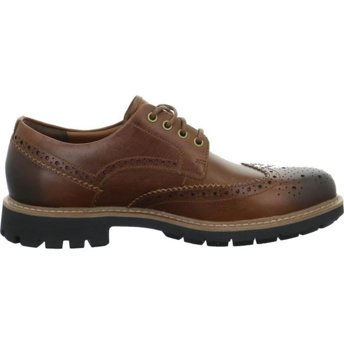 Chaussures Homme Clarks Batcombe Wing Marron Type de public