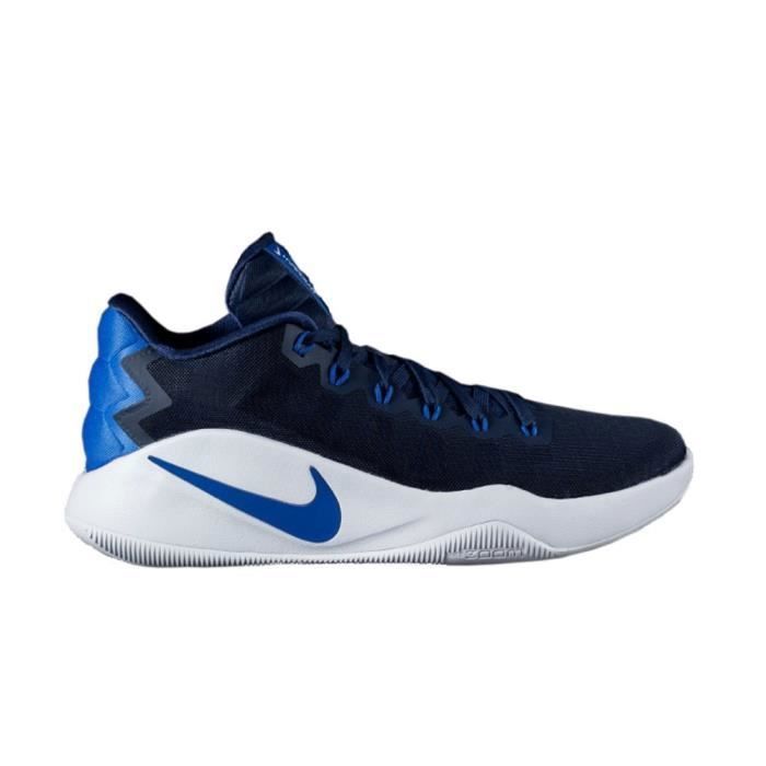 Chaussures de basket-ball - NIKE - Hyperdunk 2016 Low - Bleu marine - Zoom AIR - Respirant