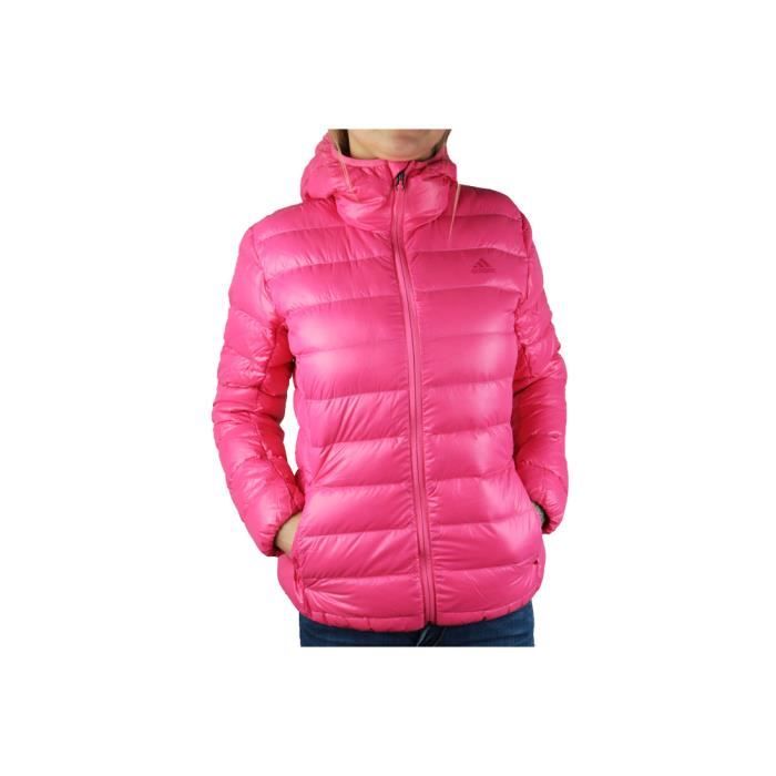 veste adidas femme gris et rose