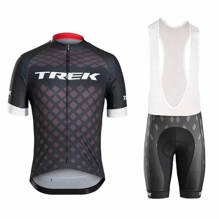 Trek Segafredo Maillot De Cyclisme Homme Manches Courte Pro Cuissard A Velo Gel Ensemble De Vetement Tour De France 4 Prix Pas Cher Cdiscount